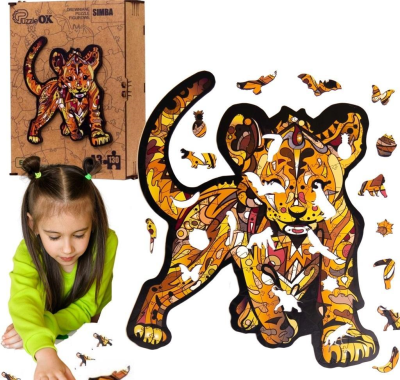 Opakowanie Puzzle drewniane eko 130 Simba A3