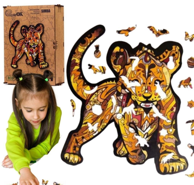 Opakowanie Puzzle drewniane eko 78 Simba A4