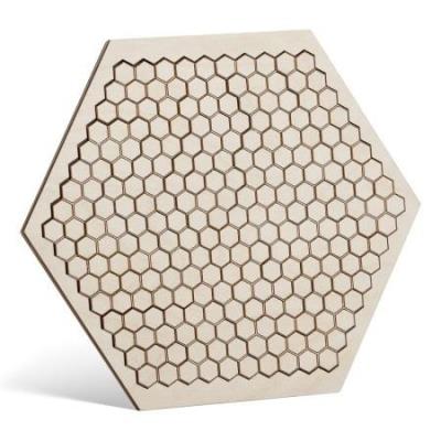 Opakowanie Puzzle drewniane - Plaster miodu