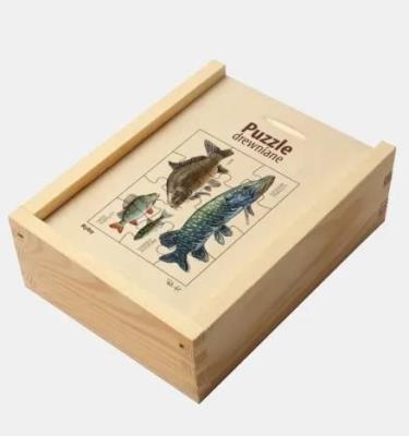 Opakowanie Puzzle drewniane Ryby