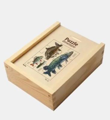 Opakowanie Puzzle drewniane Ryby