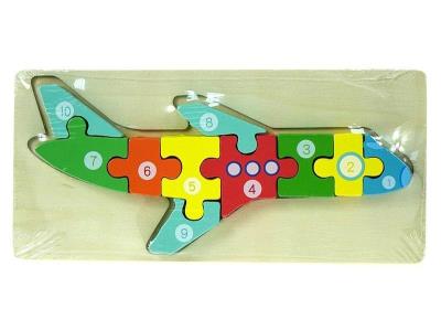 Opakowanie Puzzle drewniane Samolot