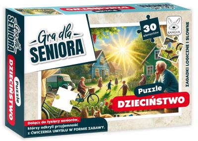 Opakowanie Puzzle Dzieciństwo Gra dla Seniora