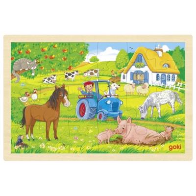 Opakowanie Puzzle Farma 24el