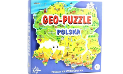 Opakowanie Puzzle geograficzne Polska ABINO