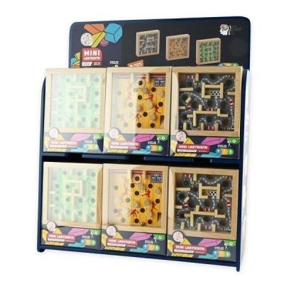Opakowanie Puzzle IQ drewniany labirynt MIX