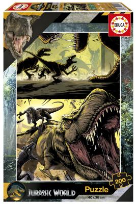 Opakowanie Puzzle Jurassic World 200 el 114275