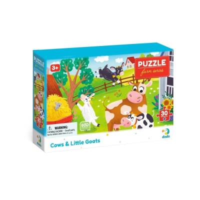 Opakowanie Puzzle Krowy i kozy 30el