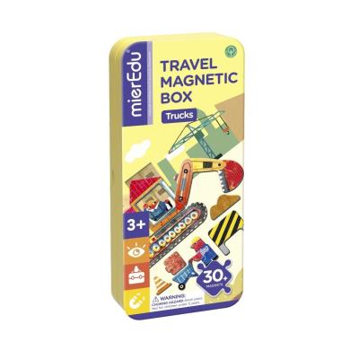Opakowanie Puzzle magnetyczne Ciężarówki