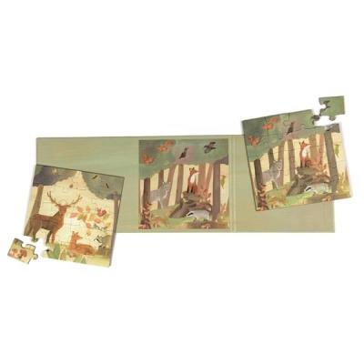 Opakowanie Puzzle magnetyczne Las