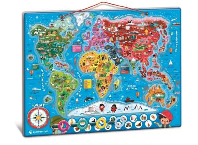 Opakowanie Puzzle magnetyczne świat