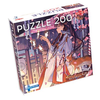 Puzzle Manga anime girl 200. Wydawca: Tactic. SmakLiter.pl Opakowanie Puzzle Manga anime girl 200