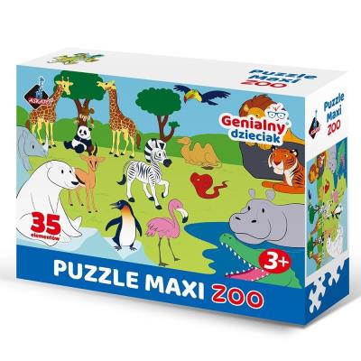 Opakowanie Puzzle maxi 35el zoo