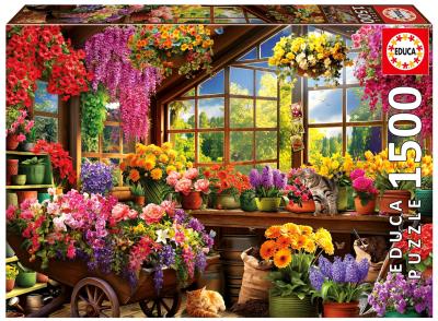 Opakowanie Puzzle Moja kwiaciarnia 1500 el 114106