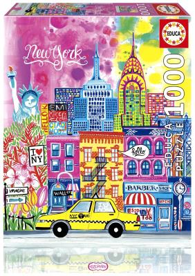 Opakowanie Puzzle Nowy Jork / USA Car Pintos 1000 el 114121