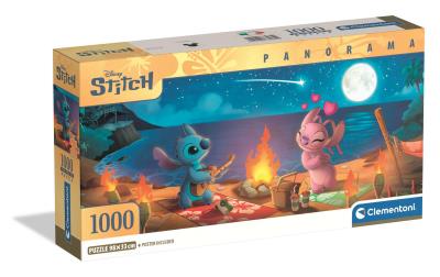 Opakowanie PUZZLE PANORAMA 1000 EL COMPACT  Disney Stitch