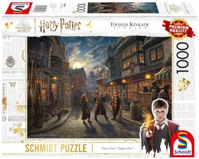 Opakowanie Puzzle PQ 1000 Thomas kinkade Harry Potter Ulica