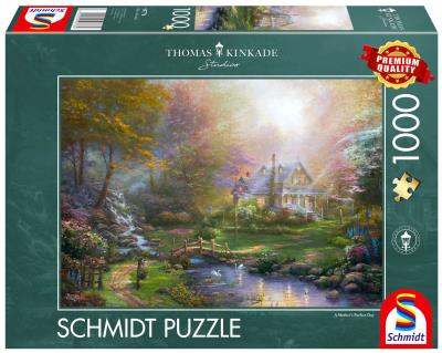 Opakowanie Puzzle PQ 1000 Thomas Kinkade Idealny dzień G3
