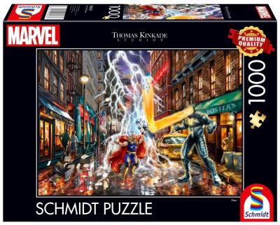 Opakowanie Puzzle PQ 1000 Thomas Kinkade Thor Marvel G3