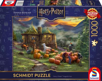 Opakowanie Puzzle Premium Quality Thomas Kinkade Harry Potter Chatka Hagrida 1000 el 114491