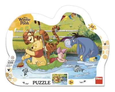 Opakowanie Puzzle ramkowe Kubuś Puchatek Na rejsie 25el