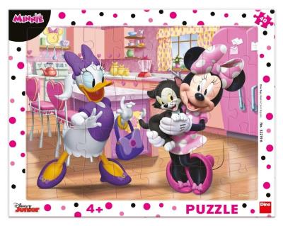 Puzzle ramkowe Myszka Minnie i Daisy 40el. Wydawca: Dino Toys. SmakLiter.pl Opakowanie Puzzle ramkowe Myszka Minnie i Daisy 40el