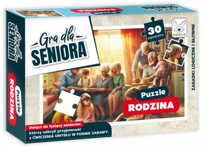 Opakowanie Puzzle Rodzina Gra dla Seniora