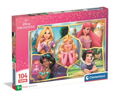 Opakowanie PUZZLE SUPER 104 EL Princess