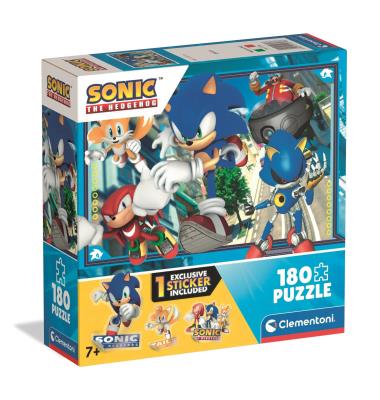 Opakowanie PUZZLE SUPER 180 EL SUPER KOLOR SONIC