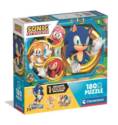 Opakowanie PUZZLE SUPER 180 EL SUPER KOLOR SONIC
