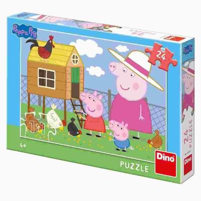 Opakowanie Puzzle Świnka Peppa 24el