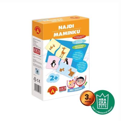 Puzzle Znajdź mamę CZ/SK ALEX. Wydawca: Alexander. SmakLiter.pl Opakowanie Puzzle Znajdź mamę CZ/SK ALEX