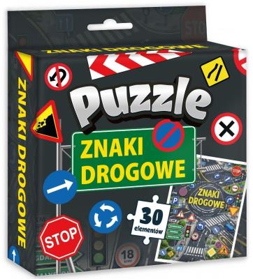 Opakowanie Puzzle Znaki Drogowe