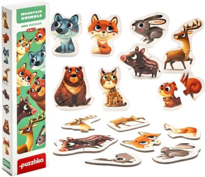 Opakowanie Puzzle Zwierzęta górskie