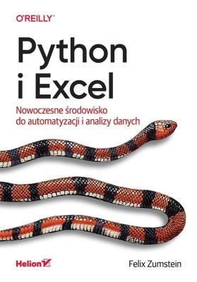 Okładka książki Python i Excel. Nowoczesne środowisko do automatyzacji i analizy danych