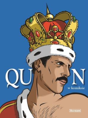 Okładka książki Queen w komiksie