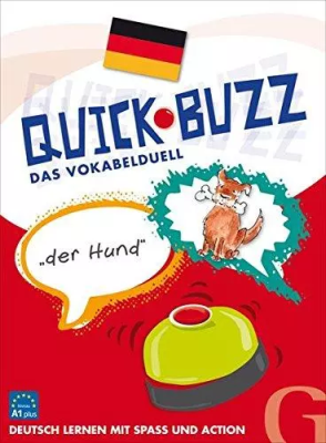 Quick Buzz Das Vokabelduell - gra językowa. Autor:   Praca zbiorowa. SmakLiter.pl Okładka książki Quick Buzz Das Vokabelduell - gra językowa