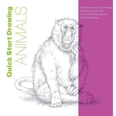 Okładka książki Quick Start Drawing Animals
