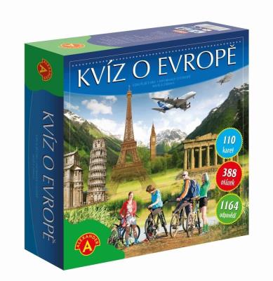 Quiz o Europie CZ/SK ALEX. Wydawca: Alexander. SmakLiter.pl Opakowanie Quiz o Europie CZ/SK ALEX