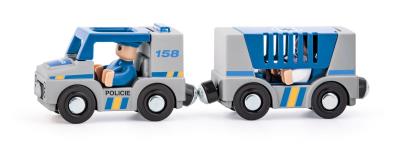 Opakowanie Radiowóz do kolejki z figurkami i akcesoriam 90795