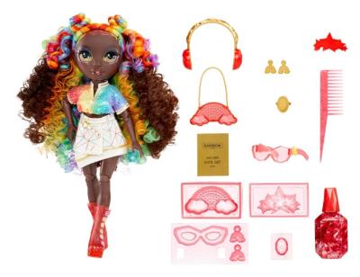 Opakowanie Rainbow High Creative Crystals Fashion Doll - Iris