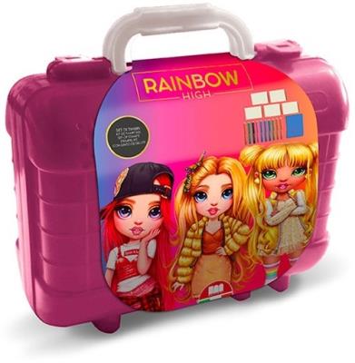Rainbow High - pieczątki travel set. Wydawca: Multiprint. SmakLiter.pl Opakowanie Rainbow High - pieczątki travel set