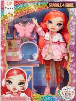 Rainbow High Sparkle&Shine Doll - Coral. Wydawca: MGA. SmakLiter.pl Opakowanie Rainbow High Sparkle&Shine Doll - Coral
