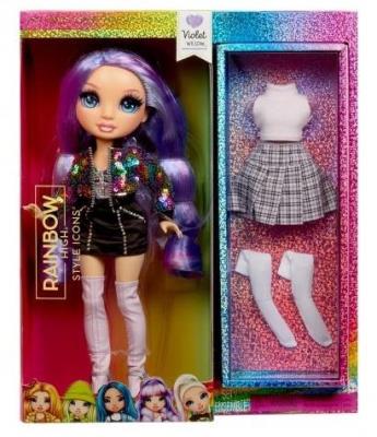 Opakowanie Rainbow High - Violet Doll