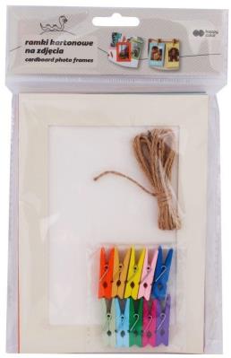 Opakowanie Ramki kartonowe na zdjęcia 13x18cm 10szt