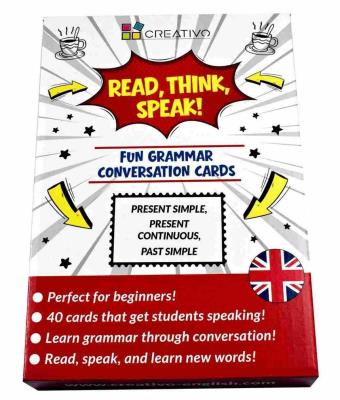 Opakowanie Read Think Speak Mów po angielsku CREATIVO