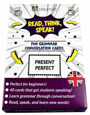 Opakowanie Read Think Speak Present Perfect CREATIVO