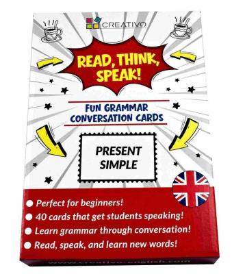 Opakowanie Read Think Speak Present Simple CREATIVO