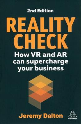 Okładka książki Reality Check: How VR and AR Can Supercharge Your Business wer. angielska