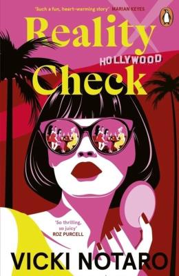 Reality Check wer. angielska. Autor: Vicki Notaro. SmakLiter.pl Okładka książki Reality Check wer. angielska